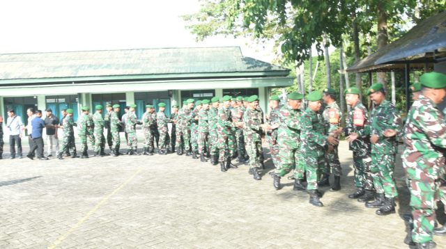 Usai Lebaran, Kodim 1002/HST Perkuat Soliditas Melalui Halal Bihalal