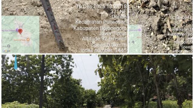 Proyek Jalan BKKD Desa Donan Jadi Sorotan, Dugaan Mark Up dan Pengurangan Volume Menguat