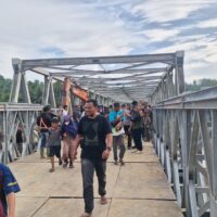 Bagian dari 218 Jembatan Nasional, TNI AD Bangun 35 Jembatan Bailey di Aceh