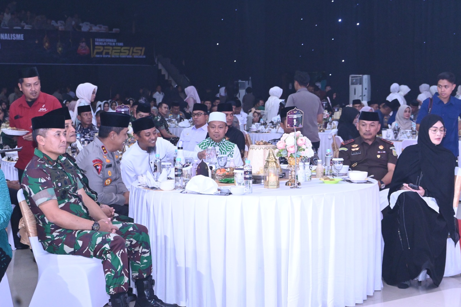 Danlanud Sultan Hasanuddin Hadiri Buka Puasa Bersama TNI-Polri dan Forkopimda Sulsel