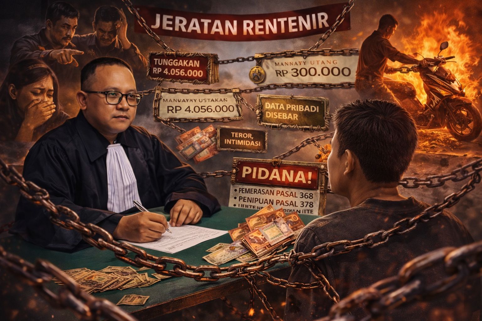 DI BALIK UTANG CEPAT: Bunga Tak Dilarang, Teror Tak Termaafkan — Dedy Luqman Hakim Membuka Pintu Jerat Pidana Rentenir