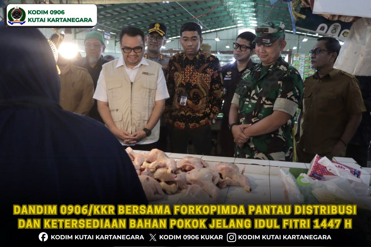 foto website (37) Dandim 0906/Kkr Bersama Forkopimda Pantau Distribusi dan Ketersediaan Bahan Pokok Jelang Idul Fitri 1447 H