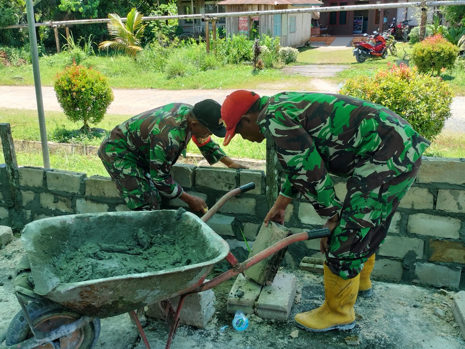 Tak Sekadar Program, TMMD Ke 128 Kodim 0908/Bontang Wujudkan Kenyamanan Ibadah untuk Warga
