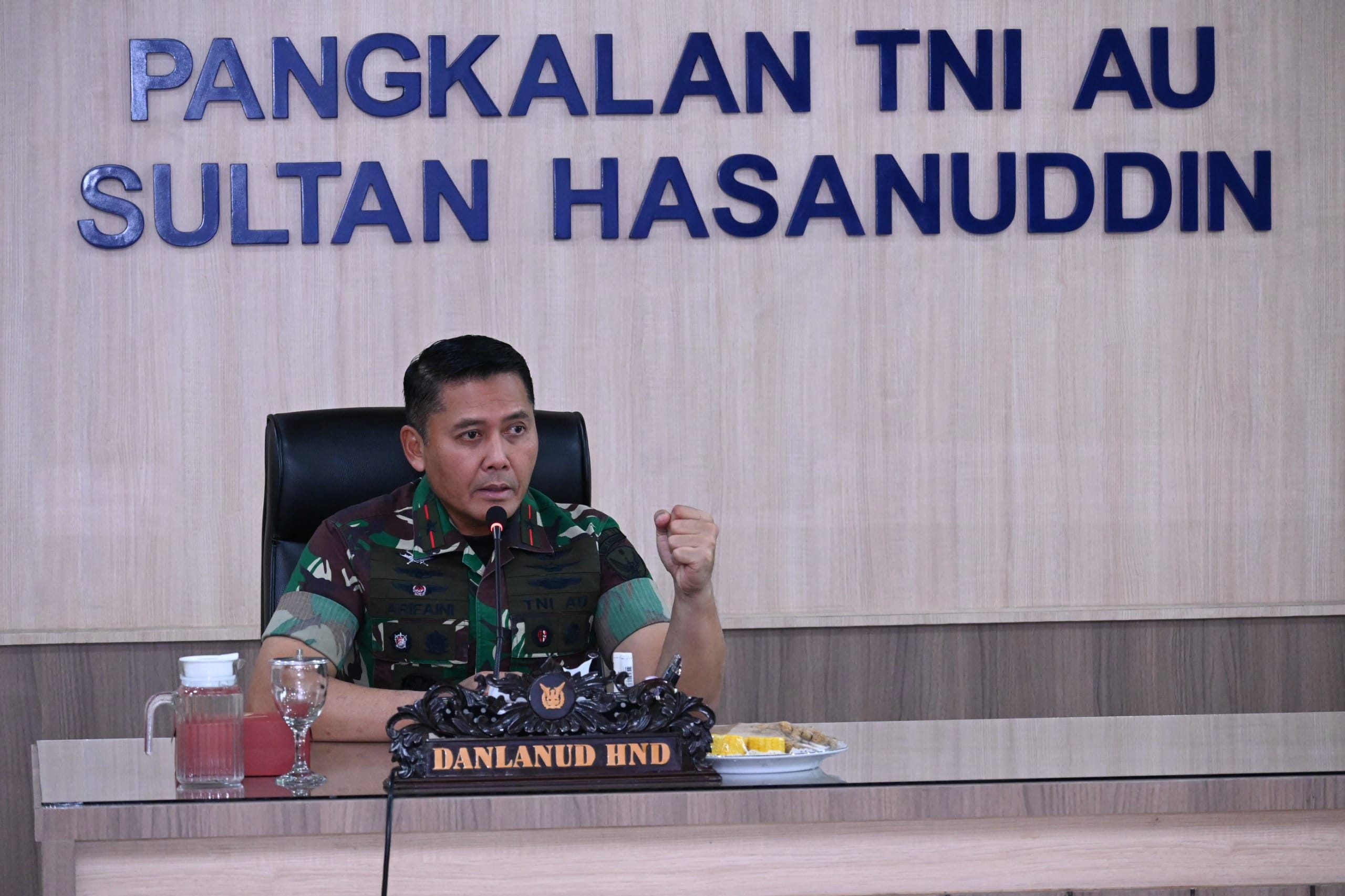 Danlanud Sultan Hasanuddin Pimpin Exit Briefing, Sampaikan Apresiasi dan Pesan Profesionalisme