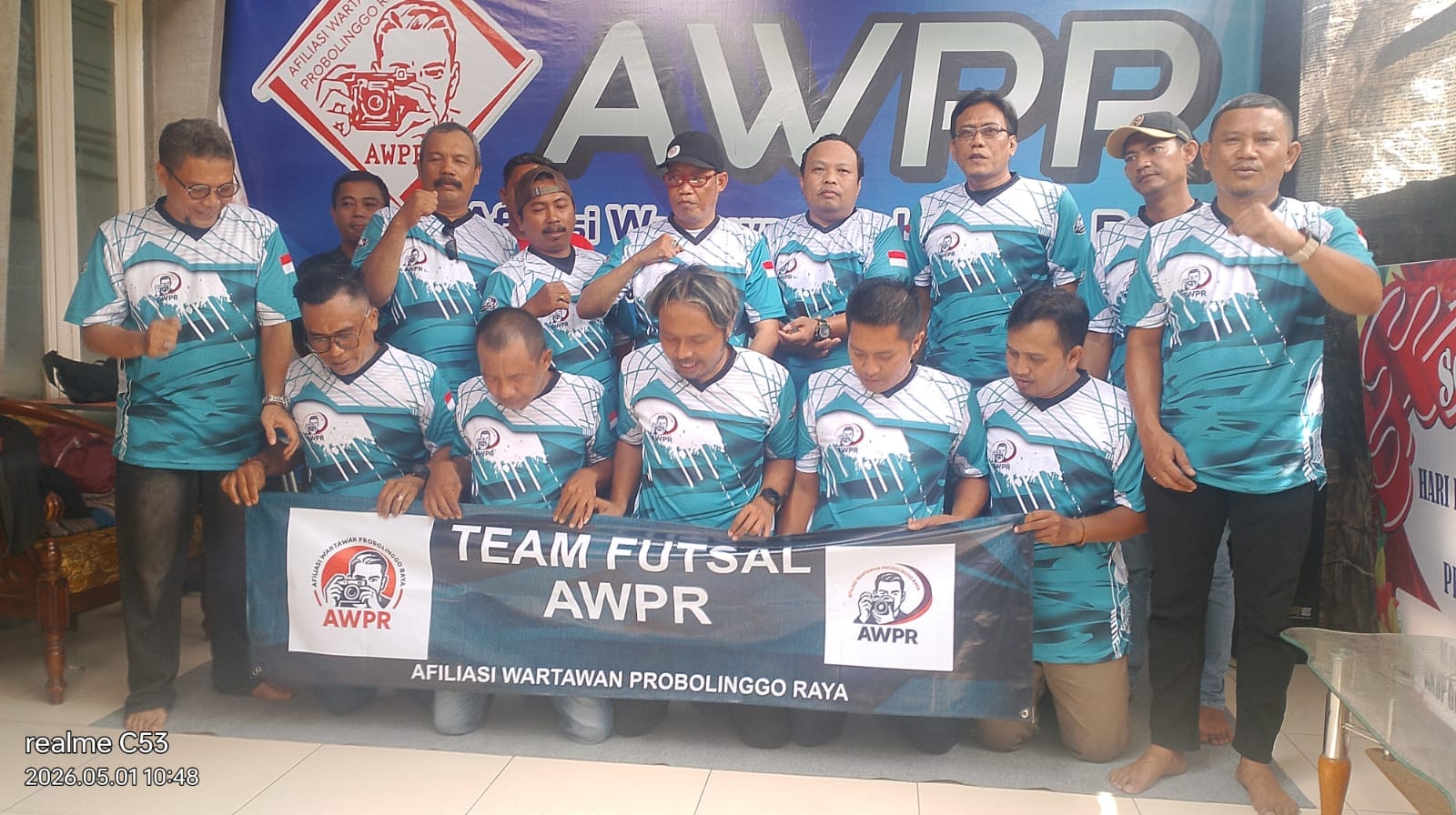 AWPR Probolinggo Resmi Luncurkan Tim Futsal, Perkuat Kebersamaan Antaranggota