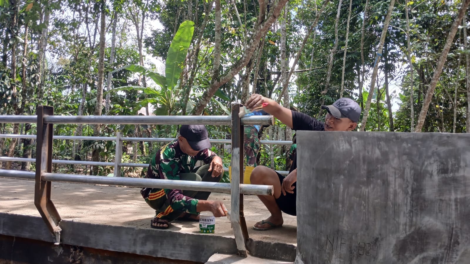 Jembatan Perintis Garuda Permudah Aktivitas Warga dan Pelajar di Desa Mangkusip
