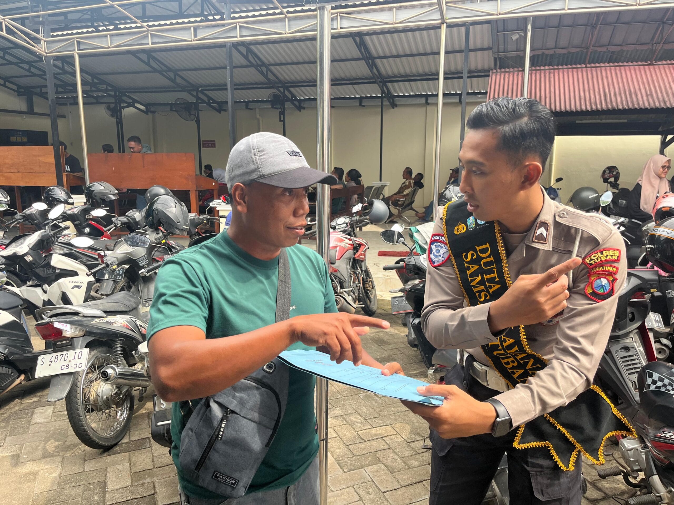 Pelayanan SIM, STNK, dan BPKB di Tuban Makin Mudah Lewat Program Prioritas Polantas Tuban Menyapa