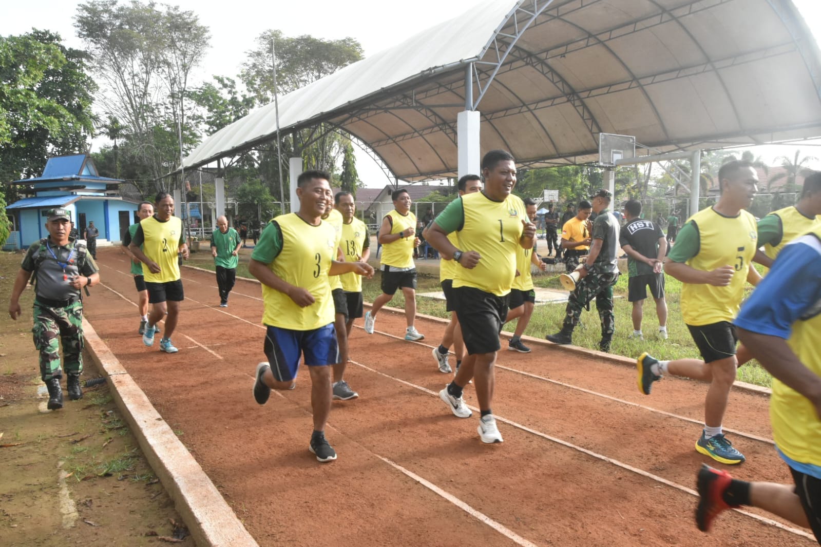 Garjas Periodik I 2026, Kodim 1002/HST Uji Kemampuan Fisik Prajurit