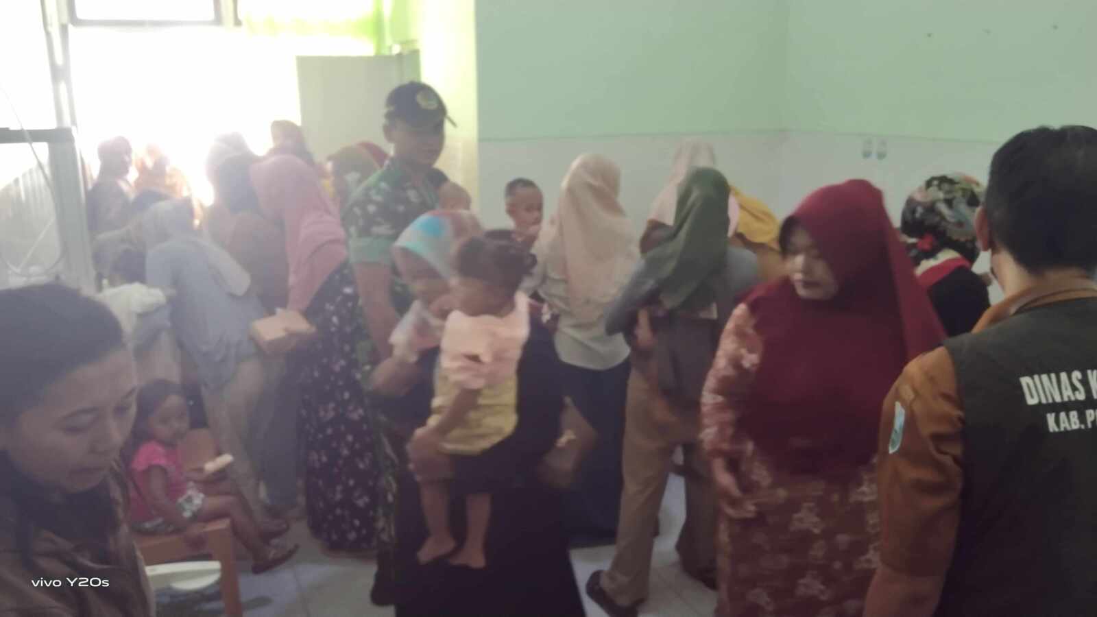 Upaya Tekan Angka Stunting, Satgas TMMD Ke-128 Laksanakan Pemberian Nutrisi Anak Stunting di Puskesmas Maron