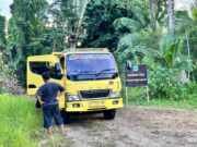 Pengedropan Material Lokal Dipercepat, Satgas TMMD Ke-128 Kodim 1801/Manokwari Kejar Target Pembangunan