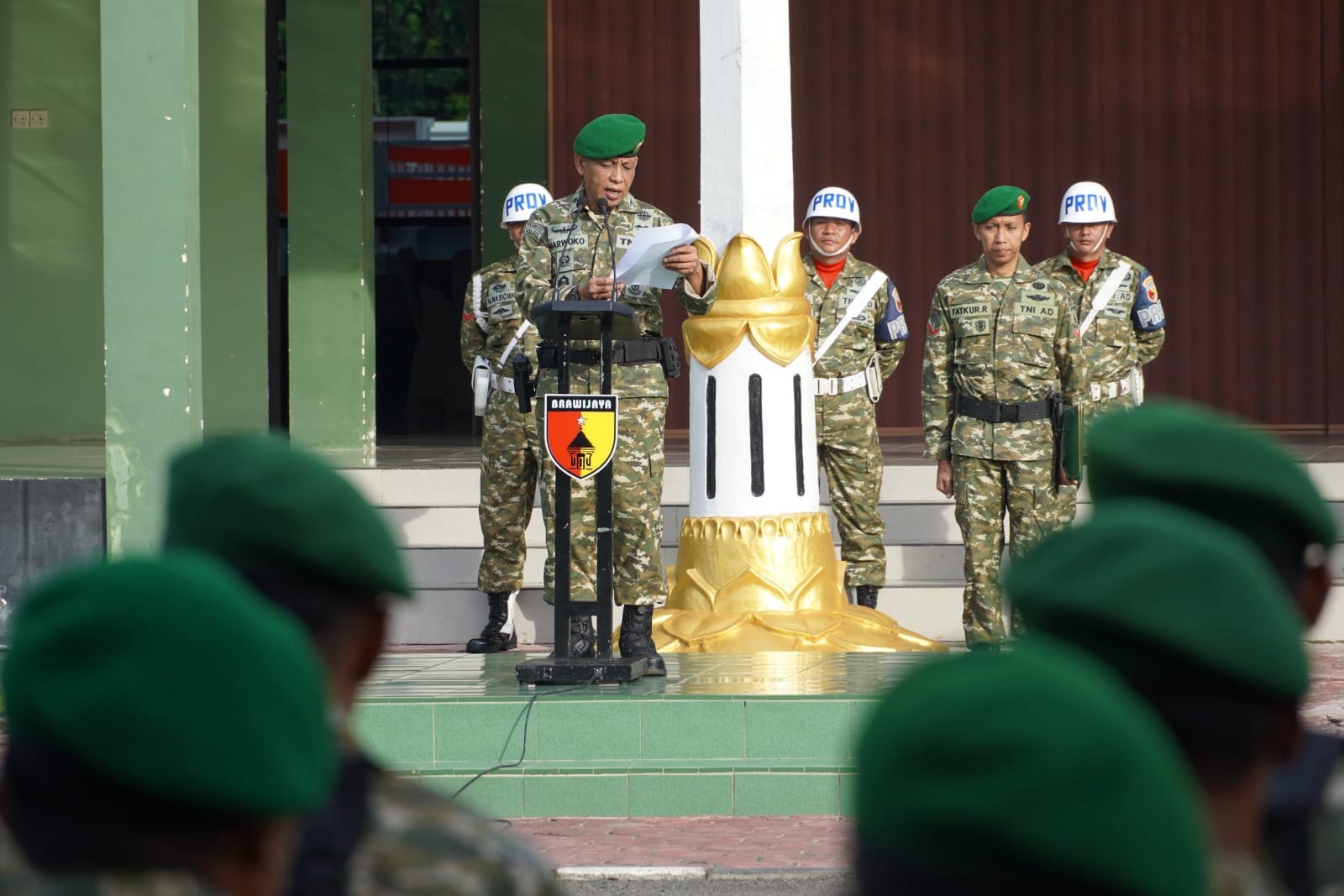 Kasdim 0813 Bojonegoro Pimpin Upacara Tujuh Belasan Bulan Mei 2026