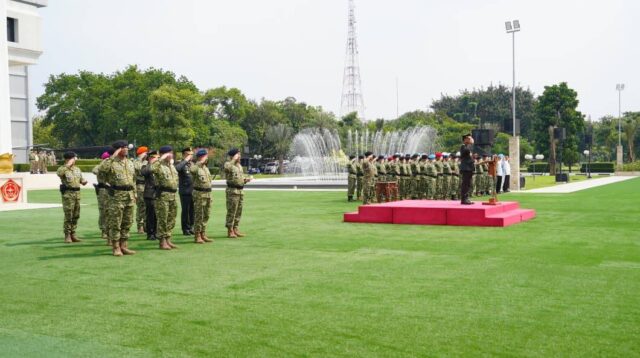 Panglima TNI Pimpin Upacara Pemberangkatan Satgas TNI Konga UNIFIL TA 2026