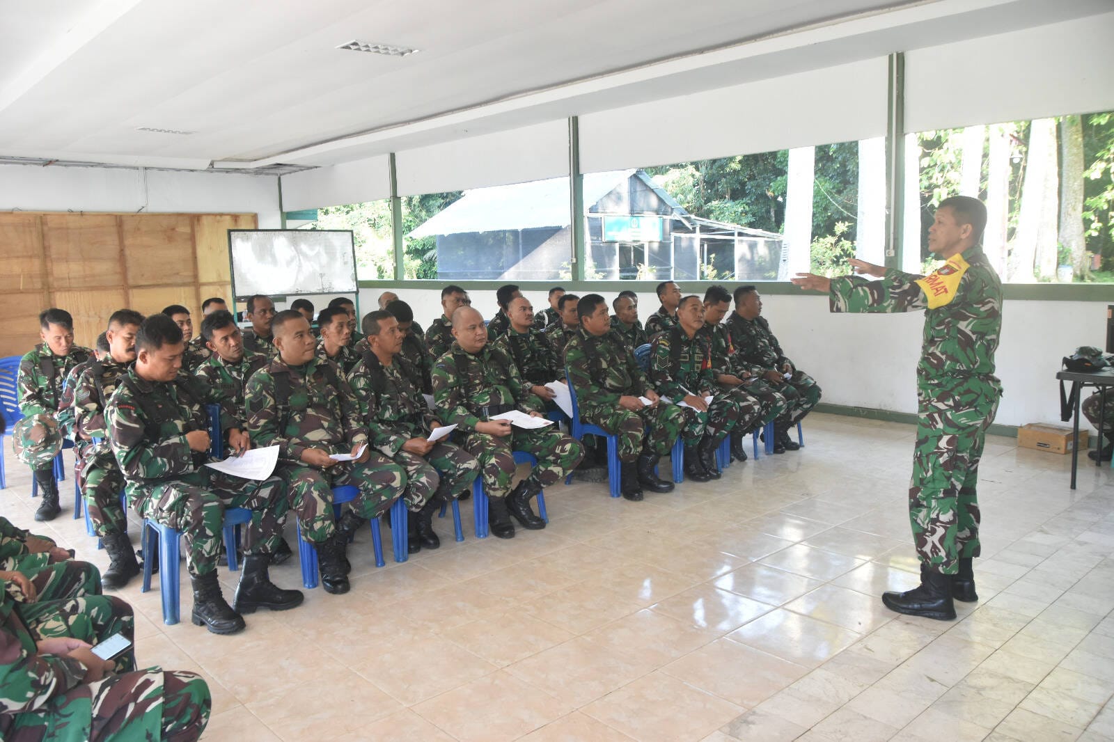 Perkuat Kesiapan Personel, Kodim 1002/HST Gelar Latihan Penanggulangan Bencana Kebakaran Hutan dan Lahan