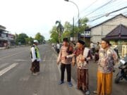 Polsek Widang Pengamanan Sholat Idul Adha
