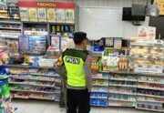 Polsek Widang Sosialisasi Call Center 110, di Pusat Perbelanjaan Modern