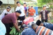 Tebar Kebahagiaan di Hari Raya, Kodim 1505/Tidore Sembelih Hewan Qurban