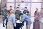 Danlanud Sultan Hasanuddin Saksikan Tahap Akhir Pelepasan Hak Tanah Pengganti Aset TNI AU Becakayu