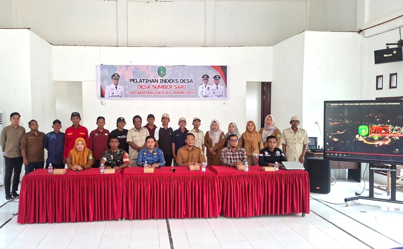 Wujud Sinergi TNI Dengan Pemerintah Desa Kuatkan Pembangunan Wilayah, Babinsa Hadiri Pelatihan Indeks Desa