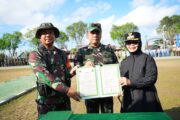 Danrem 091/ASN Resmi Tutup TMMD Ke-128 Kodim 0908/Bontang, Wujud Nyata Kemanunggalan TNI dan Rakyat