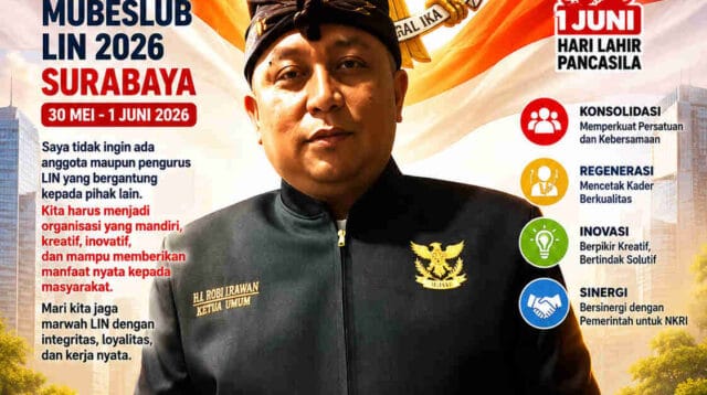 Surabaya Jadi Saksi Pengesahan Kepengurusan Baru LIN Periode 2026–2030