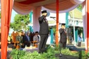 Bersama Forkopimda Dandim 0820/Probolinggo Letkol Inf Ribut Yodo Apriantono Hadiri Upacara Hari Lahirnya Pancasila