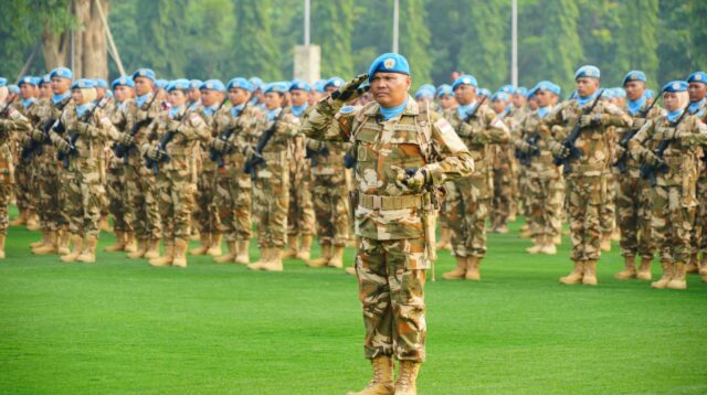 Mabes TNI Sambut Kedatangan Pasukan Pemeliharaan Perdamaian Dunia