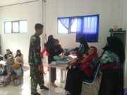 Pendampingan Posyandu Jadi Komitmen Babinsa Banua Jingah Tingkatkan Kesehatan Ibu dan Anak