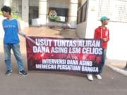 Soroti Dugaan Dana Asing ke CELIOS, Massa PerTasiB Desak Kejagung dan Polri Bertindak Transparan
