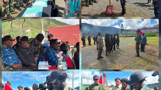Kembali ke Pangkuan Ibu Pertiwi, 5 Mantan Anggota OPM di Puncak Jaya Ikrar Setia NKRI