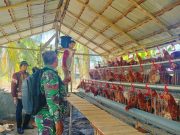 Babinsa Dampingi BUMDes Tunas Jaya, Dorong Pengembangan Peternakan Ayam Petelur di Desa Usih