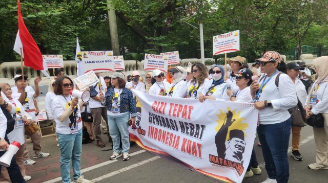 Monas Jadi Panggung Aspirasi, Mata Hati Rakyat Indonesia 08 Bawa Pesan Indonesia Maju dan Bersih dari Korupsi