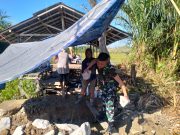 Pembuatan Abutmen Empat Jembatan di Wilayah Kodim 1002/HST Terus Dikebut