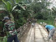 Kodim 1008/Tabalong Genjot Pembangunan Jembatan Garuda Merah Putih di Desa Muang, Dukung Mobilitas dan Perekonomian Warga