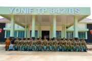 Wapang TNI Tinjau Yonif TP 842/Badak Sakti, Dukung Pertahanan dan Ekonomi Daerah