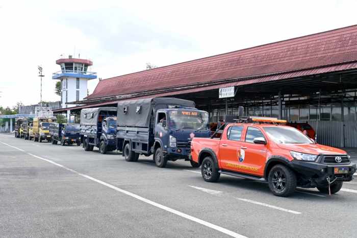 Menembus Jarak Demi Terangnya Negeri, Lanud Sjamsudin Noor Dukung Misi Airbus A-4002M TNI AU Percepat Pemulihan Kelistrikan Sumatera