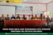 Babinsa Muara Muntai Harap Musrenbangdes dapat Mendorong Transparansi dan Partisipasi Masyarakat
