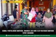 foto website (6) Kawal Penyaluran Bantuan, Babinsa Loa Duri Ilir Pastikan Bantuan Tepat Sasaran