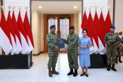 1002284547 Danlanud Sultan Hasanuddin Resmi Sandang Pangkat Marsekal Pertama