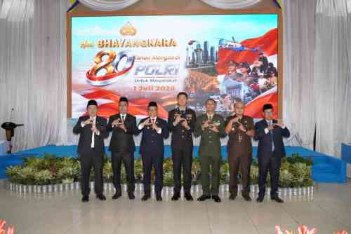 Hari Bhayangkara ke-80, Dandim 1008/Tabalong Tegaskan Pentingnya Soliditas TNI-Polri