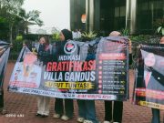 Gerakan Pemuda Mahasiswa Sumsel Gelar Aksi, Desak KPK Usut Dugaan Korupsi