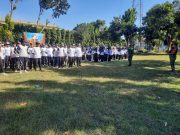 Koramil Leces Perkuat Pendidikan Karakter Siswa Baru Lewat Pembinaan Mental dan Fisik
