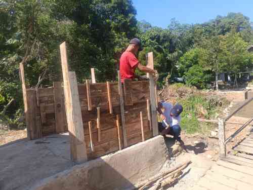 Empat Jembatan di Hulu Sungai Tengah Masuki Tahap Pondasi dan Pengecoran