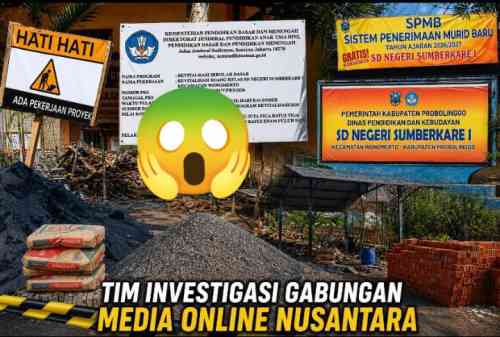 Ketua P2SP Diklaim Tak Berperan, Revitalisasi SDN Sumberkare I Jadi Sorotan LSM