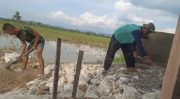 TNI dan Masyarakat Kompak Bangun Empat Jembatan di Hulu Sungai Tengah, Penyelesaian Dikejar Sesuai Target
