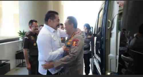 Kapolri Datang ke Gedung Kejagung, Polri dan Jaksa Agung Perkuat Soliditas Penegakan Hukum
