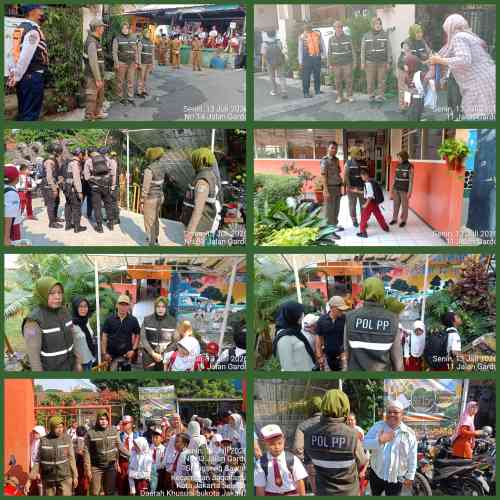 IMG-20260713-WA0101 Panik Usai Terima Pesan Ancaman Bom, Sekolah di Jagakarsa Jakarta Selatan Dijaga Aparat Gabungan