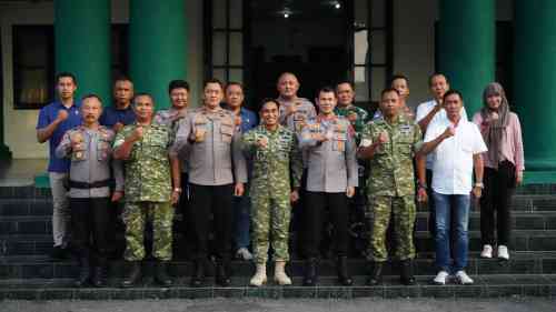 Kodim 0820 Terima Kunjungan Kapolres, Soliditas TNI-Polri Semakin Diperkuat
