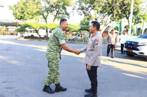 Kodim 0820 dan Polres Probolinggo Perkuat Soliditas Kawal Program Nasional