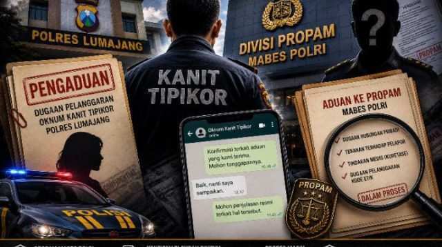 Pengaduan Dugaan Oknum Kanit Tipikor Polres Lumajang Bergulir, Akankah Propam Mabes Polri Bertindak Cepat?
