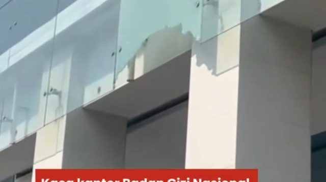 Ramai Video Kaca BGN Pecah Beredar, Polisi Tegaskan Tidak Ada Penembakan